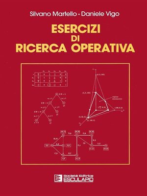 cover image of Esercizi di ricerca operativa